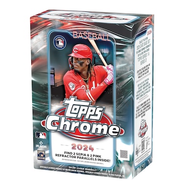 2024 Topps Chrome Baseball Factory Sealed Value Box