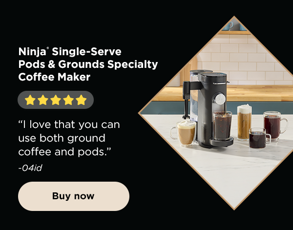 Ninja® Single-Serve Pods & Grounds Specialty Coffee Maker