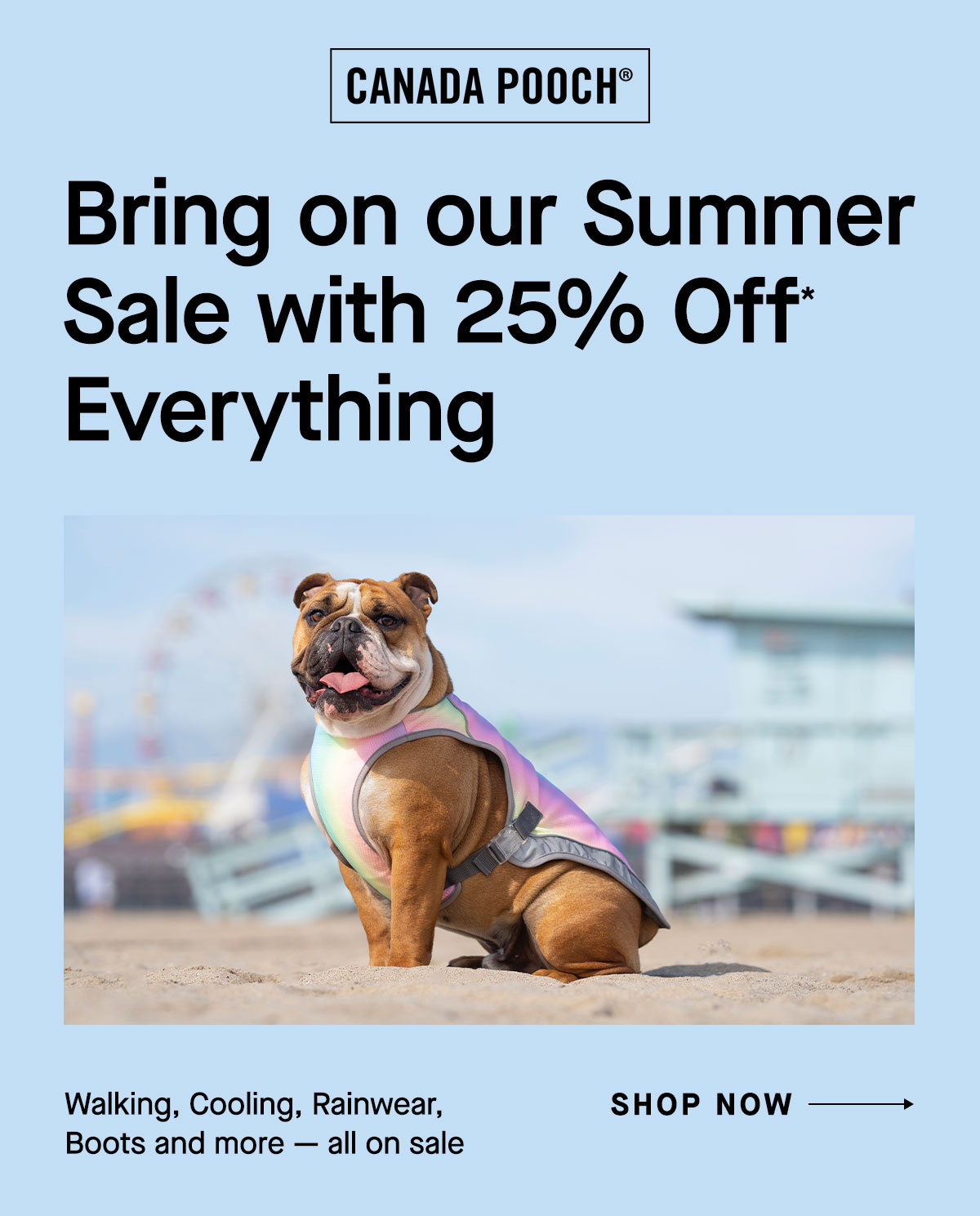 Bring on our Summer Sale with 25% Off Everything 