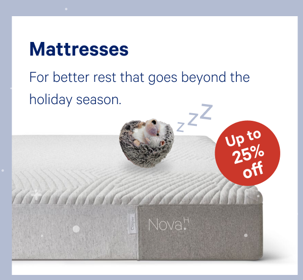 [Up to 25% off] >> Mattresses >> 