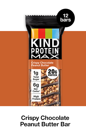 Crispy Chocolate Peanut Butter KIND Protein® MAX