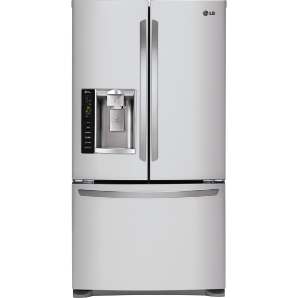 LG 24.1 CuFt Ultra Large French Door Refrigerator in Stainless Steel