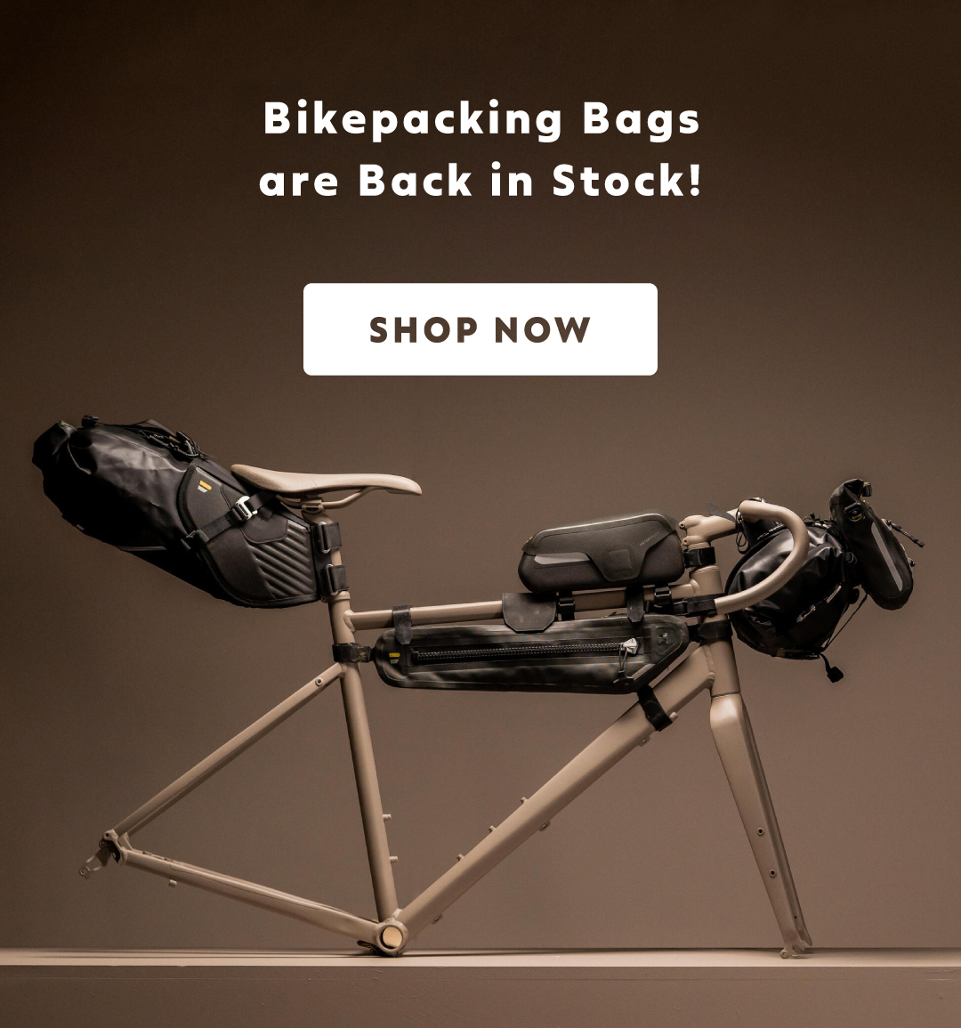 Bikepacking Bags are Back in Stock!