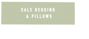 Sale bedding and pillows