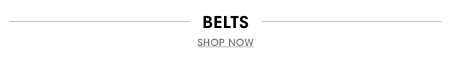 belts