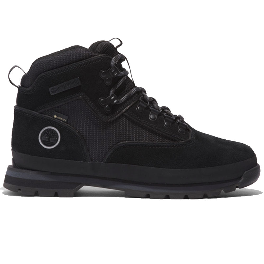 Image of Euro Hiker Mid Lace Up GTX Boot 'Black Suede'