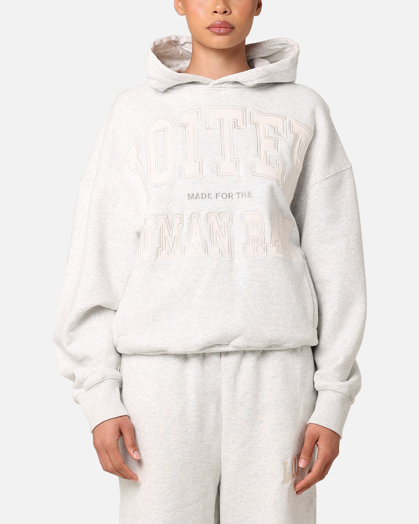 Image of Loiter College Dropout Hoodie Light Marle