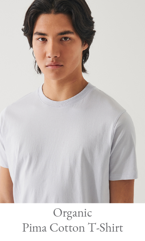 ORGANIC PIMA COTTON T-SHIRT