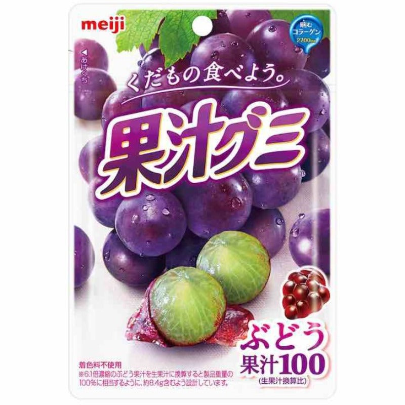 Image of Meiji Kajyu Fruit Juice Gummy