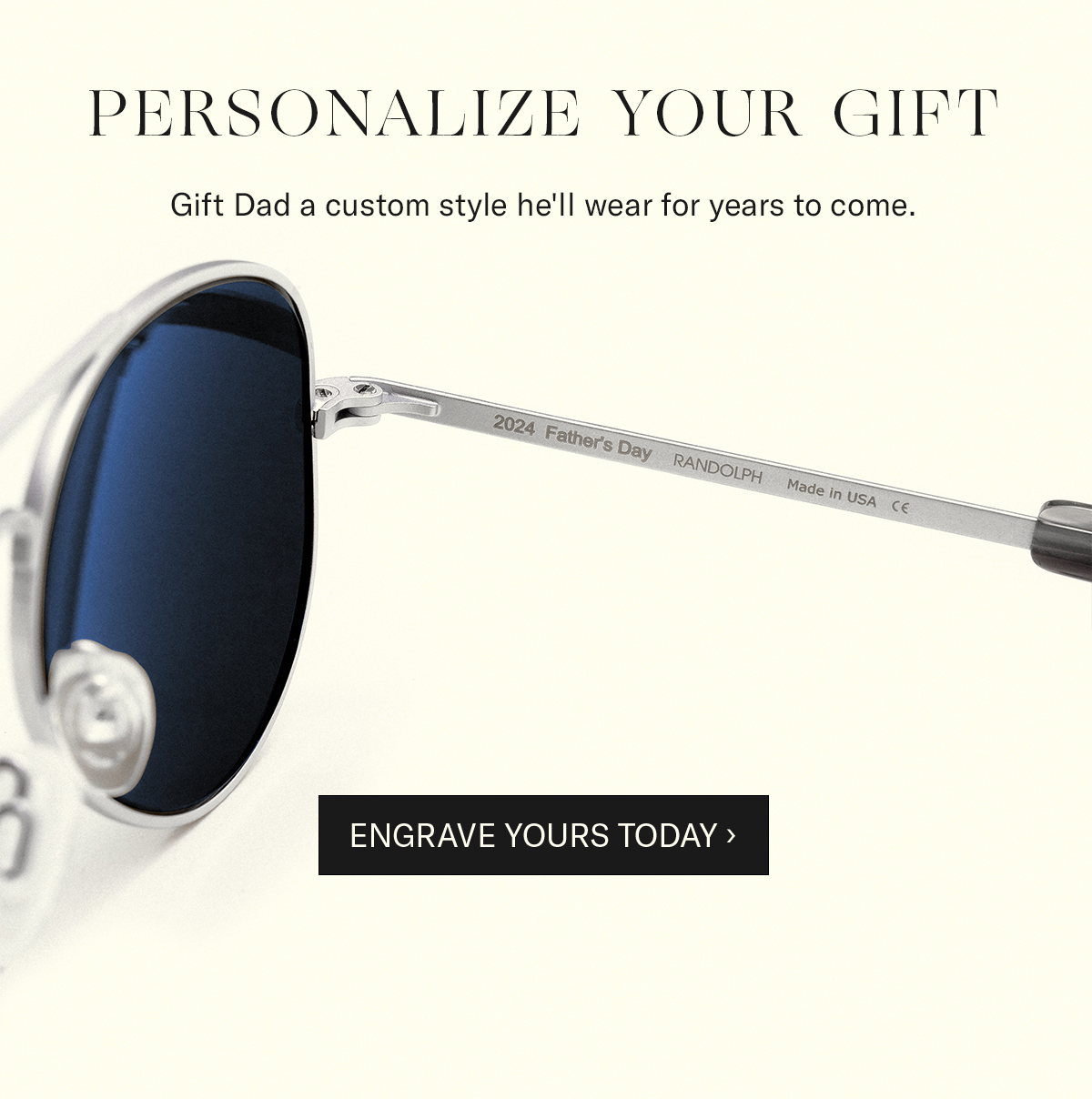 PERSONALISE YOUR GIFT // ENGRAVE YOURS TODAY >