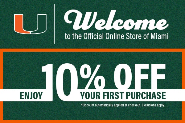 10% Off Miami Hurricanes Official Online Store Gear