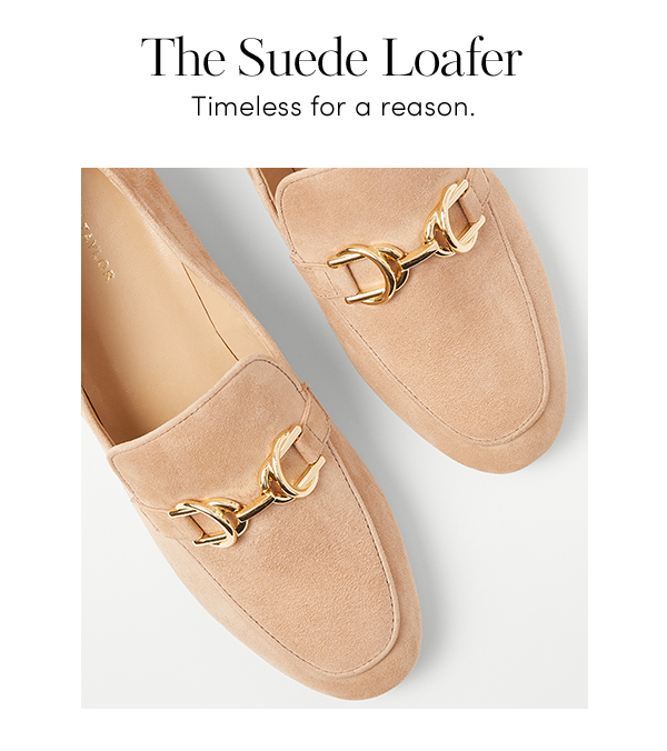 The Suede Loafer