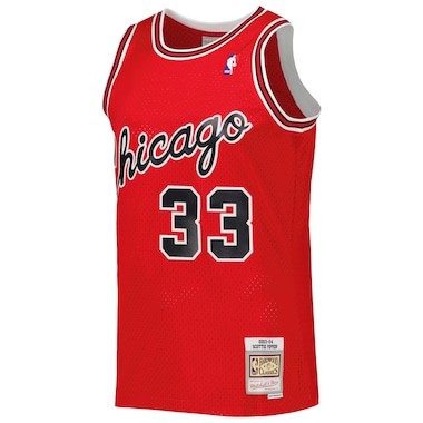  Mitchell & Ness Scottie Pippen Red  Hardwood Classics 2003-04 Swingman Jersey