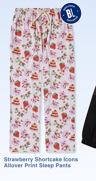 Strawberry Shortcake Icons Allover Print Sleep Pants