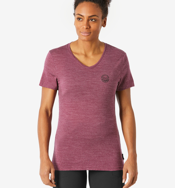 Forclaz Women's Travel 500 Merino Wool T-Shirt