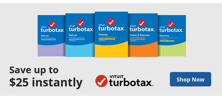 Save up to $25 on TurboTax