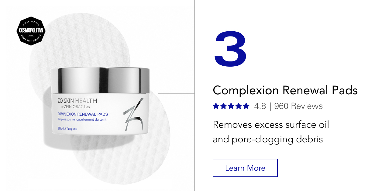 3: Complexion Renewal Pads - Learn More