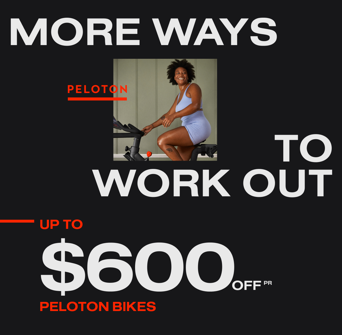 Up to $600 off Peloton Bikes