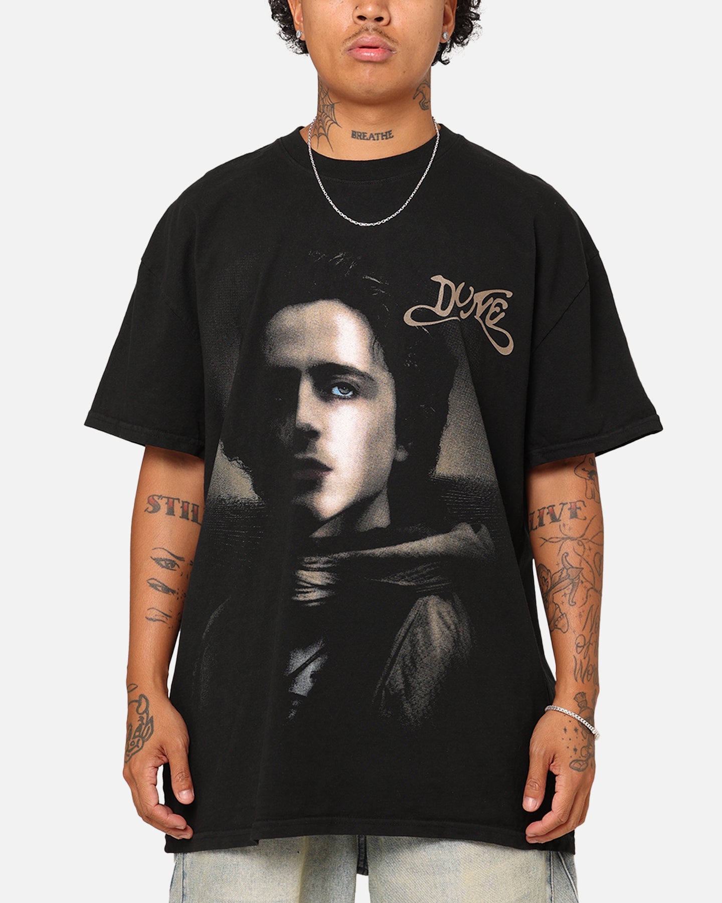 Image of Goat Crew X Dune Paul Atreides Heavyweight T-Shirt Black