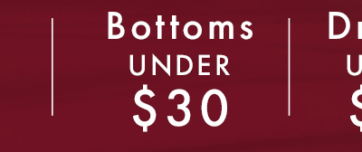 Bottoms Under $30