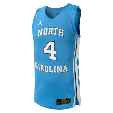  Jordan Brand RJ Davis Carolina Blue  NIL Basketball Replica Player Jersey