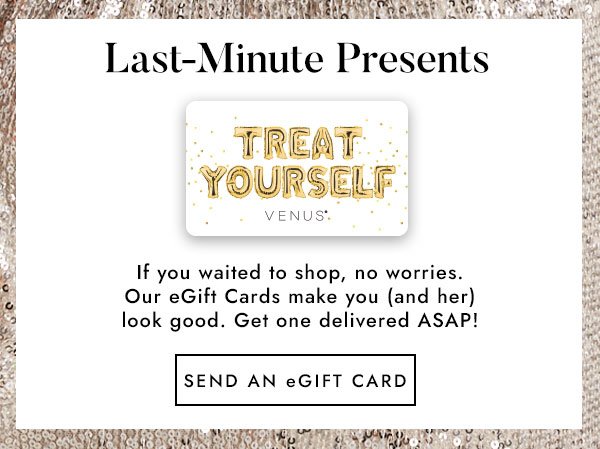 Last Minute Presents - Send An eGIFT Card