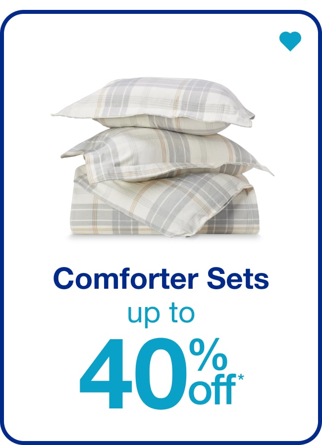 Save on Comforter Sets â€” Shop Now!