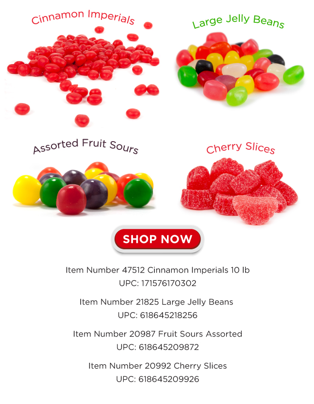 Back in Stock Assorted Bulk Candies