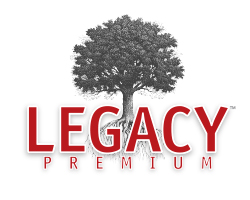 Legacy Premium logo with tree