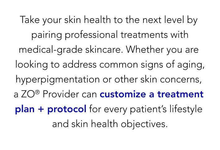 Take your skin health to the next level by pairing professional treatments with medical-grade skincare.