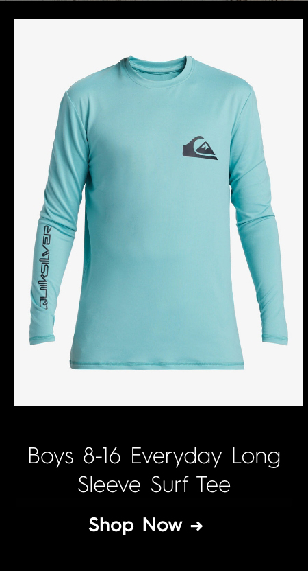 Boys 8-16 Everyday Long Sleeve Surf Tee