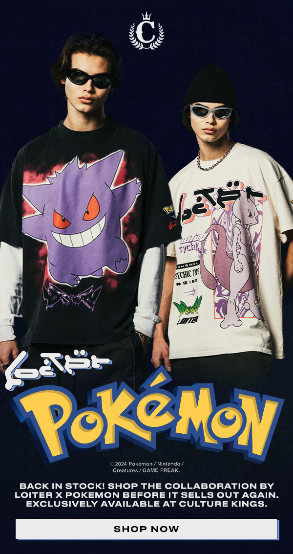 Pokemon is back in stock! Shop now.