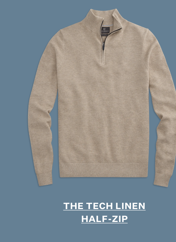 Tech Linen Half-Zip