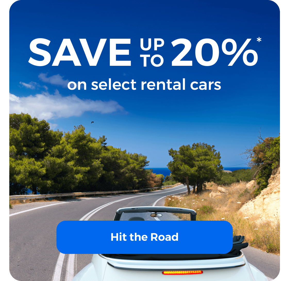 Save 20% on Rental Cars