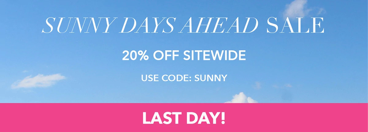 20% OFF Sitewide