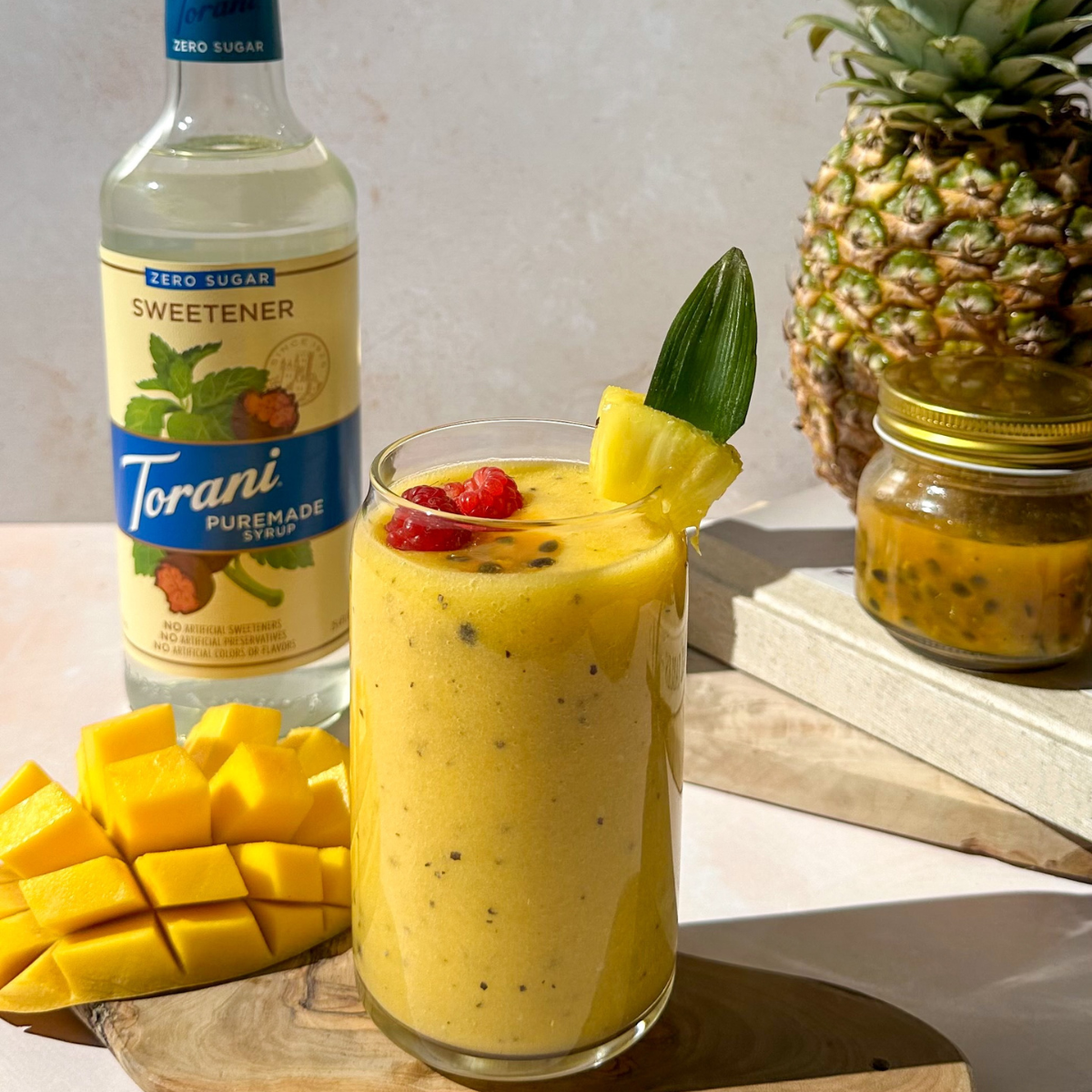 Passion Fruit Mango Smoothie