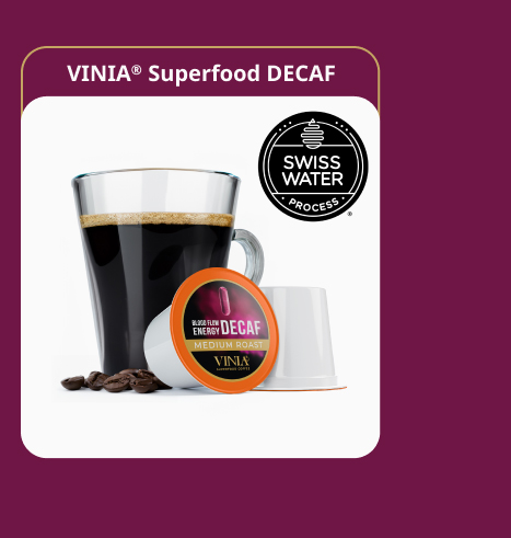 Vinia coffee decaf