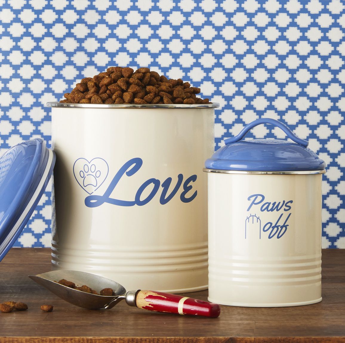 These Pet Food Canisters Are Our New Favorite Home Decor