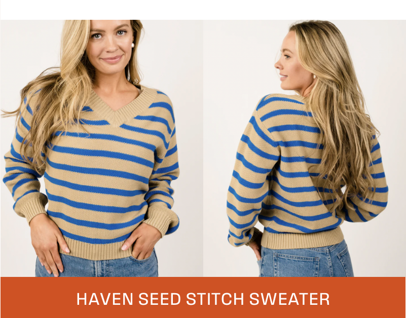 Shop the Haven Seed Stitch Sweater