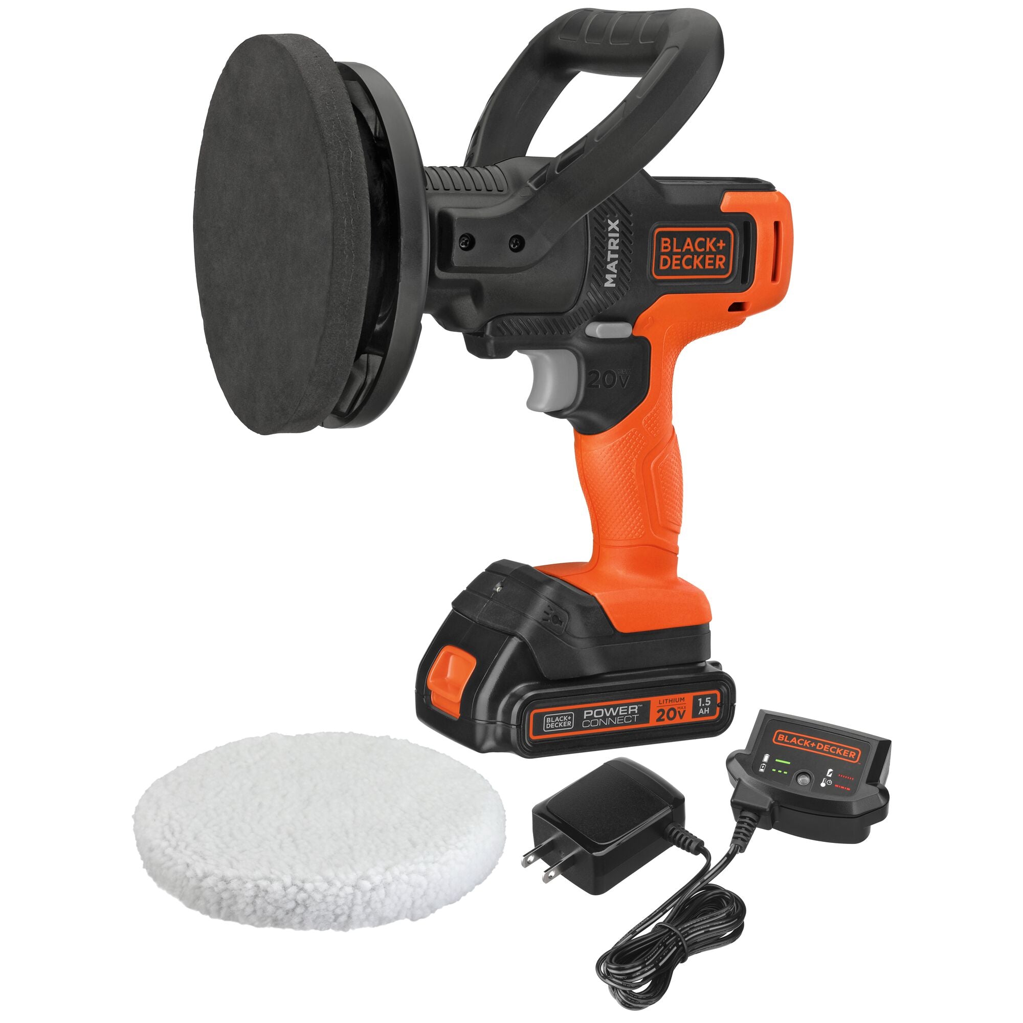 Image of MATRIX™ 20V MAX* Buffer Kit with Battery and Charger Included