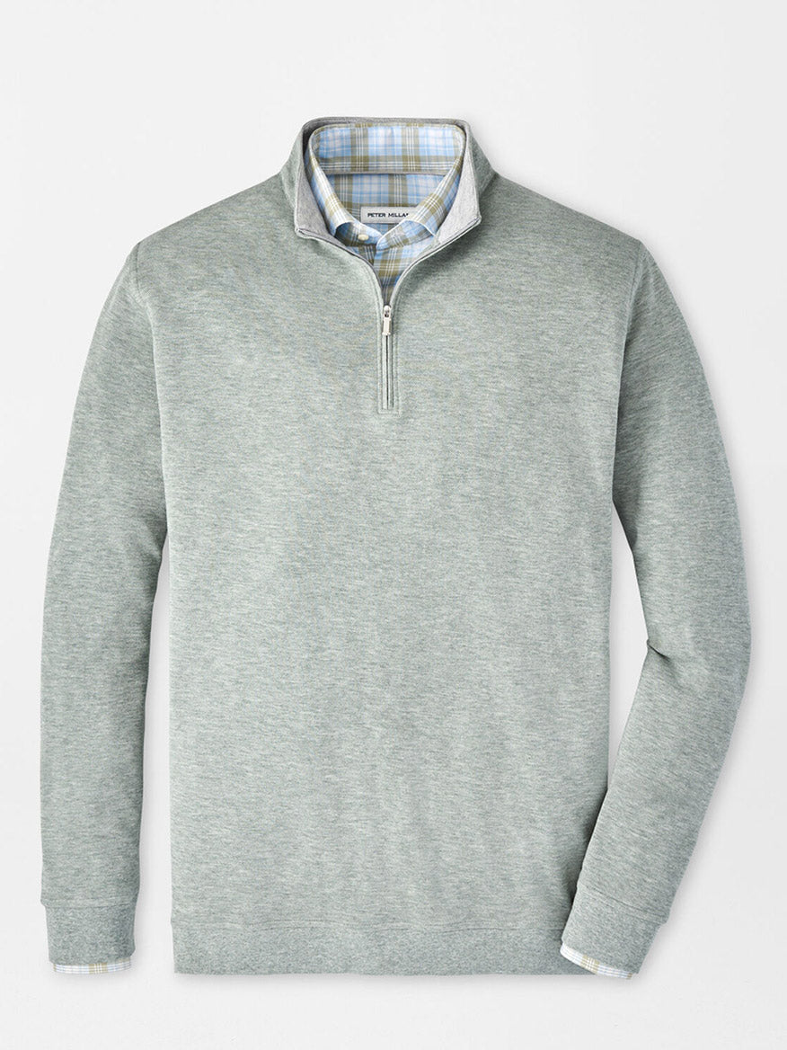 Image of Peter Millar Crown Comfort Pullover in Tea Leaf