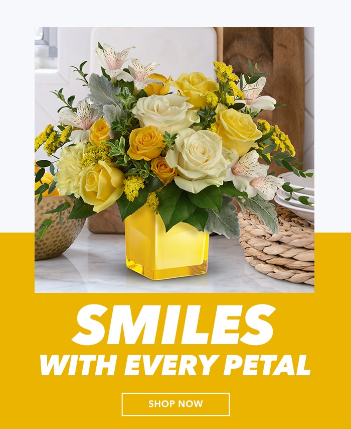 Smiles with every petal