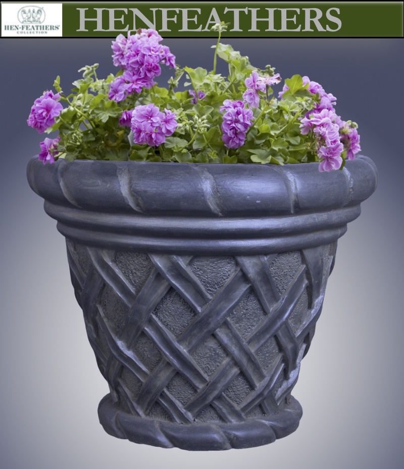 Basket Weave Planter