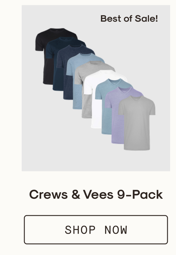 Crews and Vees 9-Pack