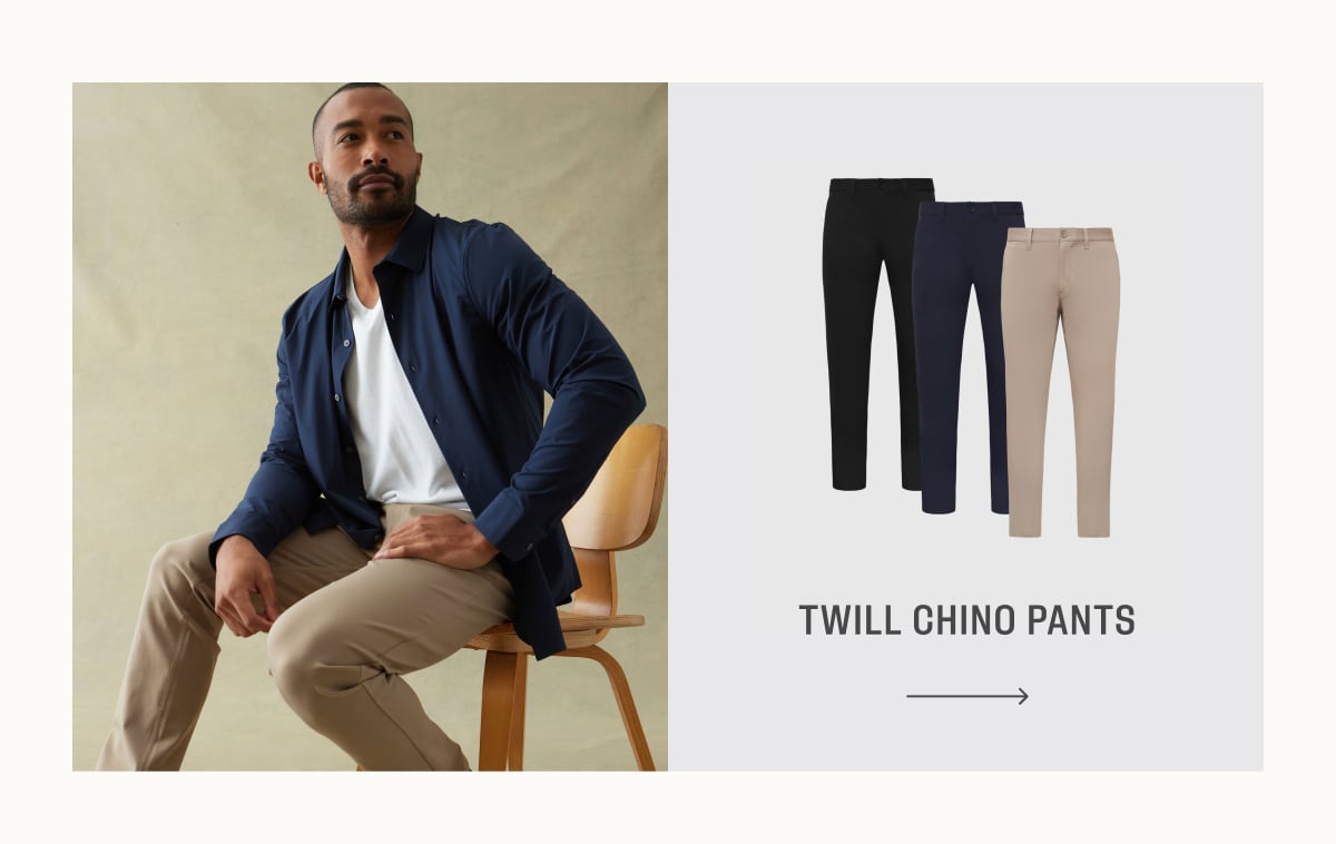 Twill Chino Pants