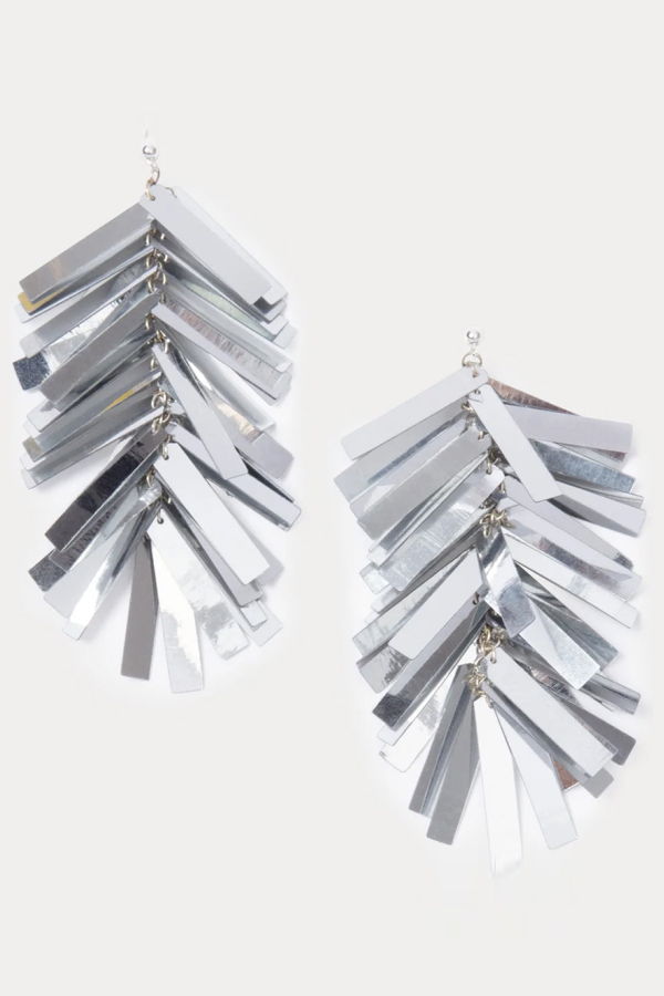 Rachel Comey Sheena Short Earrings - Silver