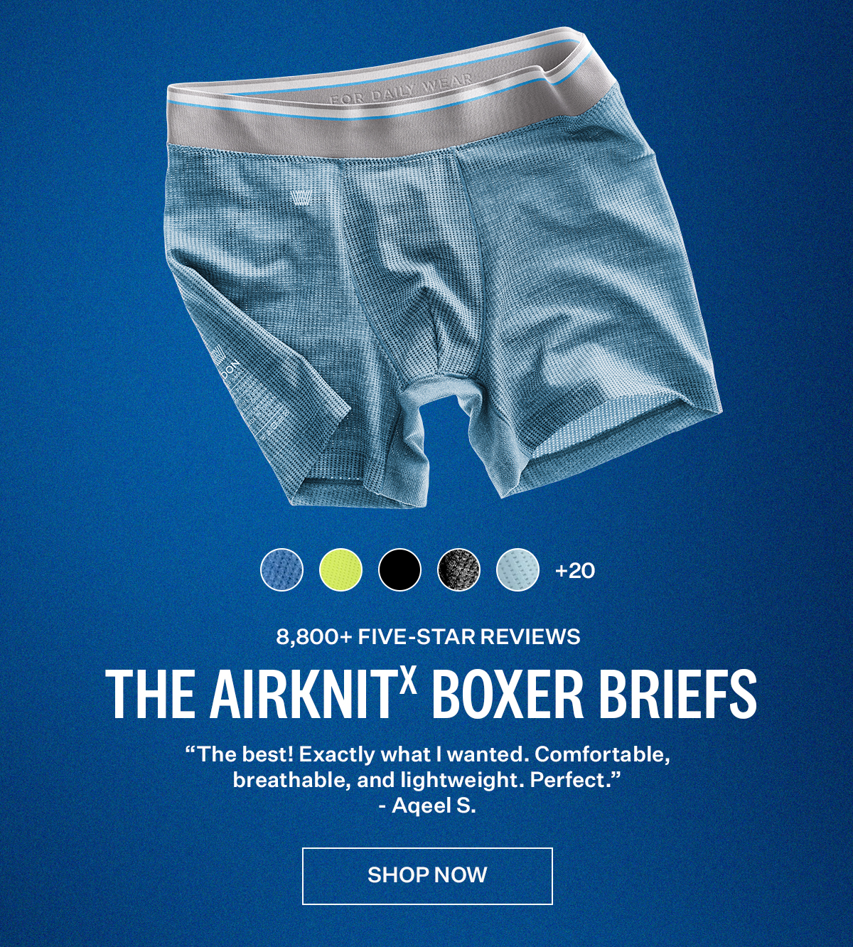 AIRKNITˣ Boxer Brief