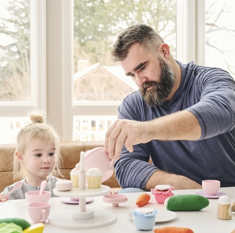 See Inside Jason and Kylie Kelce's Adorable Playroom for Their Daughters