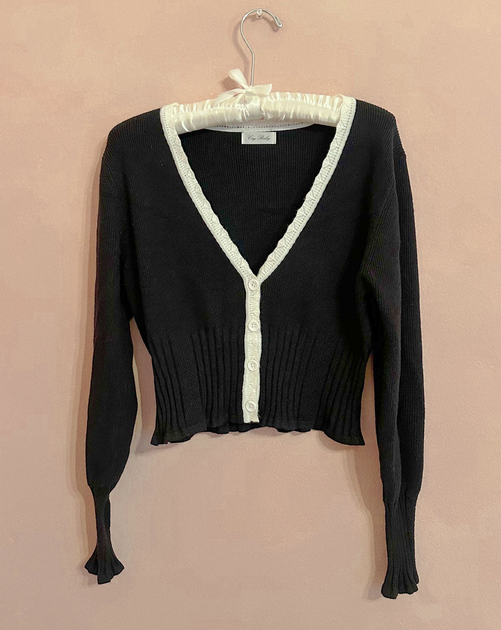 Image of Meredith Pointelle Cardigan
