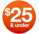 $25 & under